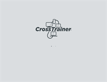 Tablet Screenshot of crosstrainerlearning.com